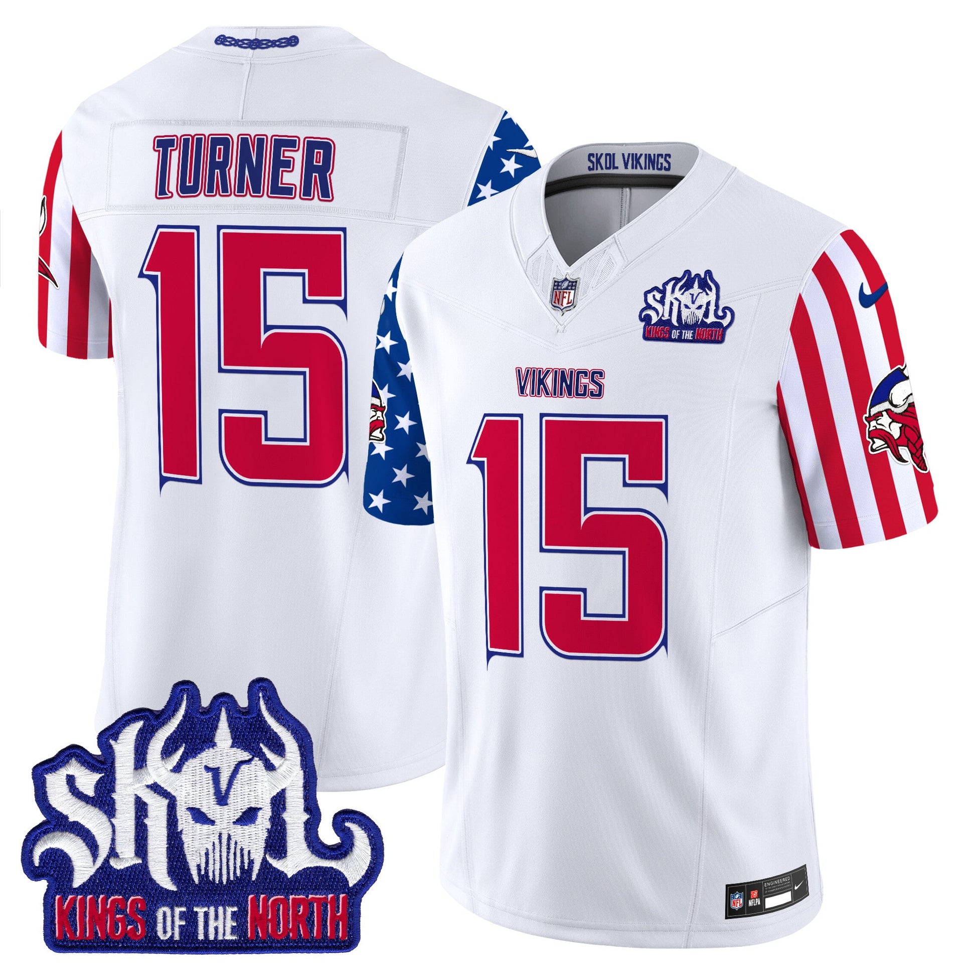 Men's Minnesota Vikings American Style Vapor Limited Jersey - All Stitched