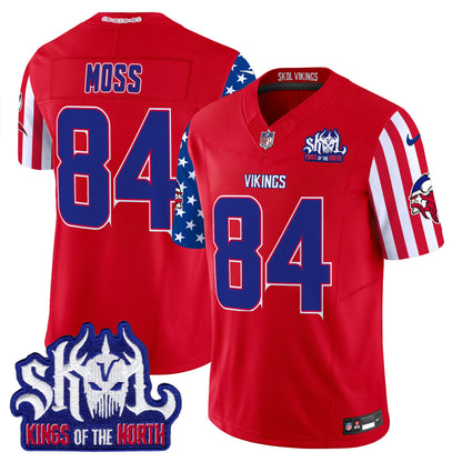 Men's Minnesota Vikings American Style Vapor Limited Jersey - All Stitched