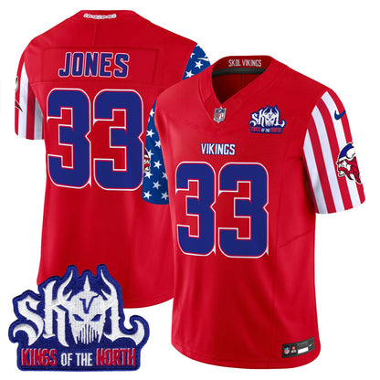 Men's Minnesota Vikings American Style Vapor Limited Jersey - All Stitched
