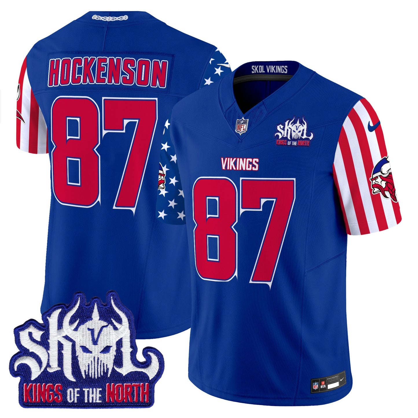 Men's Minnesota Vikings American Style Vapor Limited Jersey - All Stitched