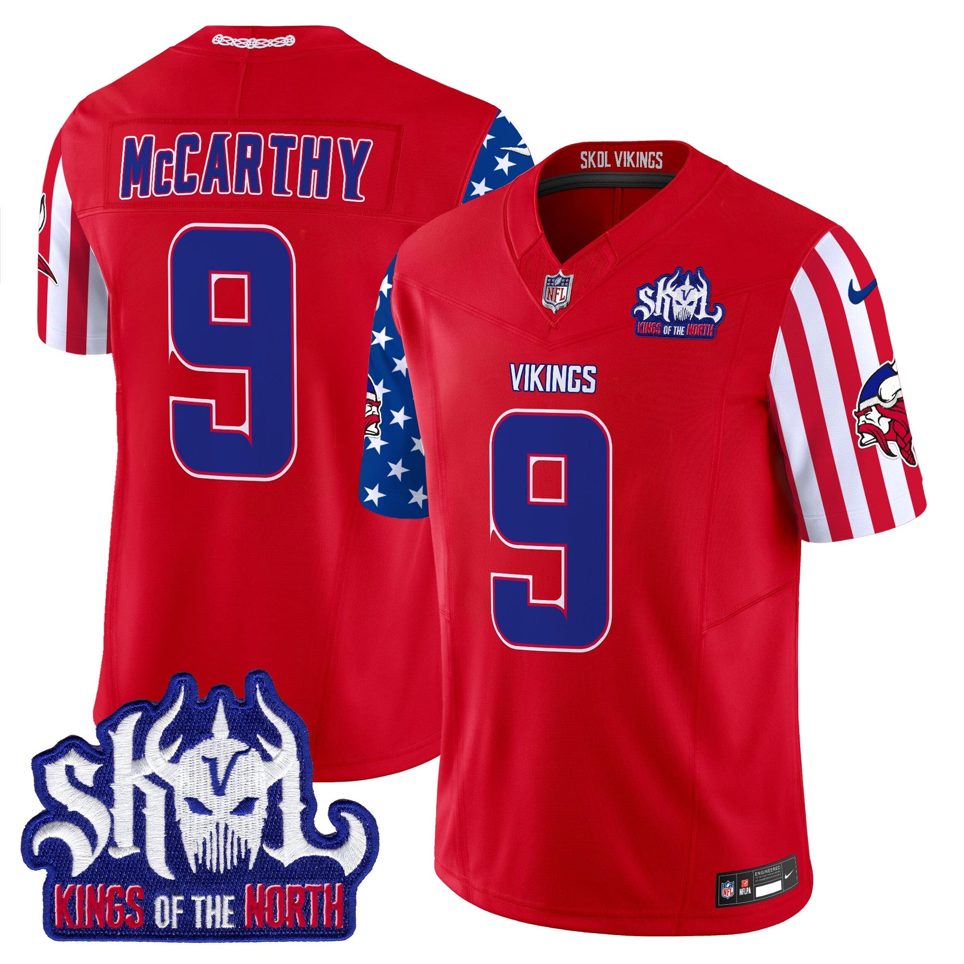 Men's Minnesota Vikings American Style Vapor Limited Jersey - All Stitched