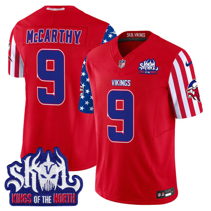 Men's Minnesota Vikings American Style Vapor Limited Jersey - All Stitched