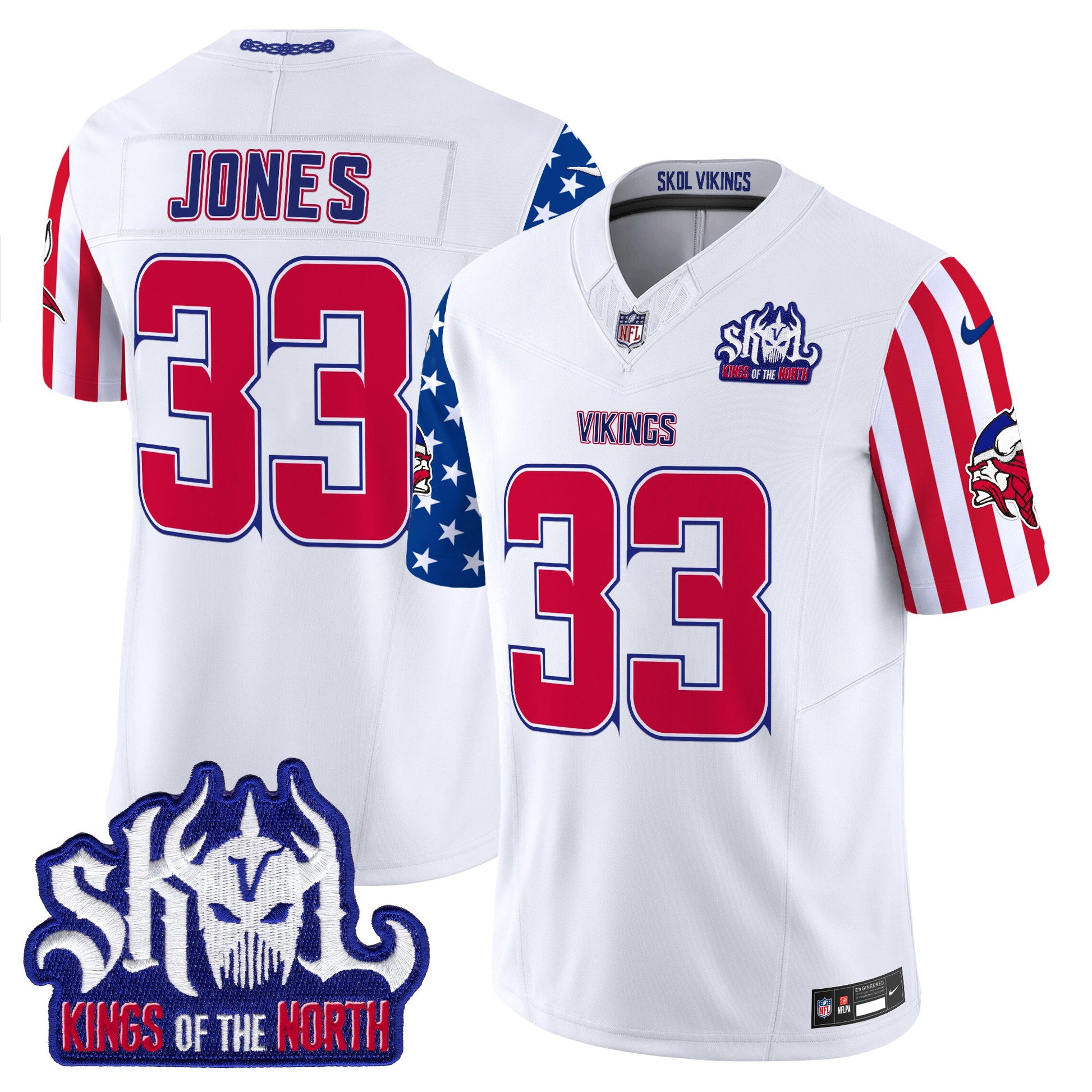 Men's Minnesota Vikings American Style Vapor Limited Jersey - All Stitched