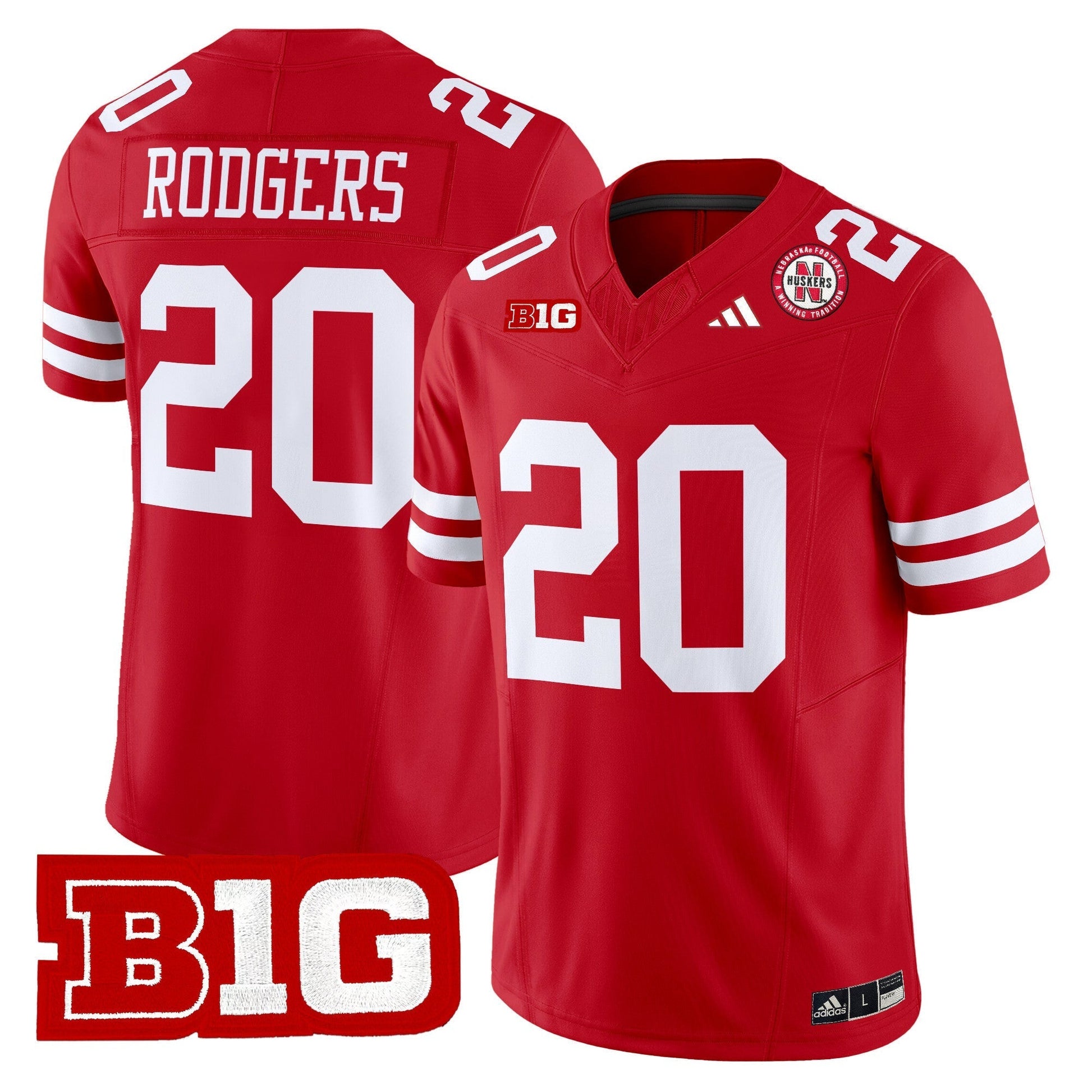 Men's Nebraska Cornhuskers 2025 Vapor Limited Jersey - All Stitched