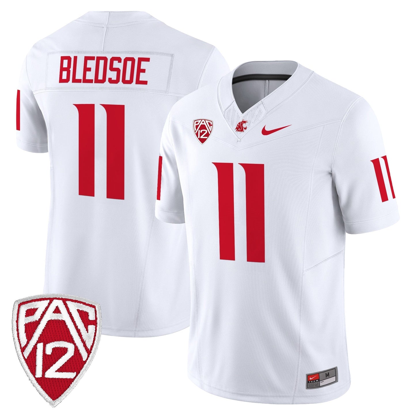 Men's Washington State Cougars 2025 Vapor Limited Jersey - All Stitched