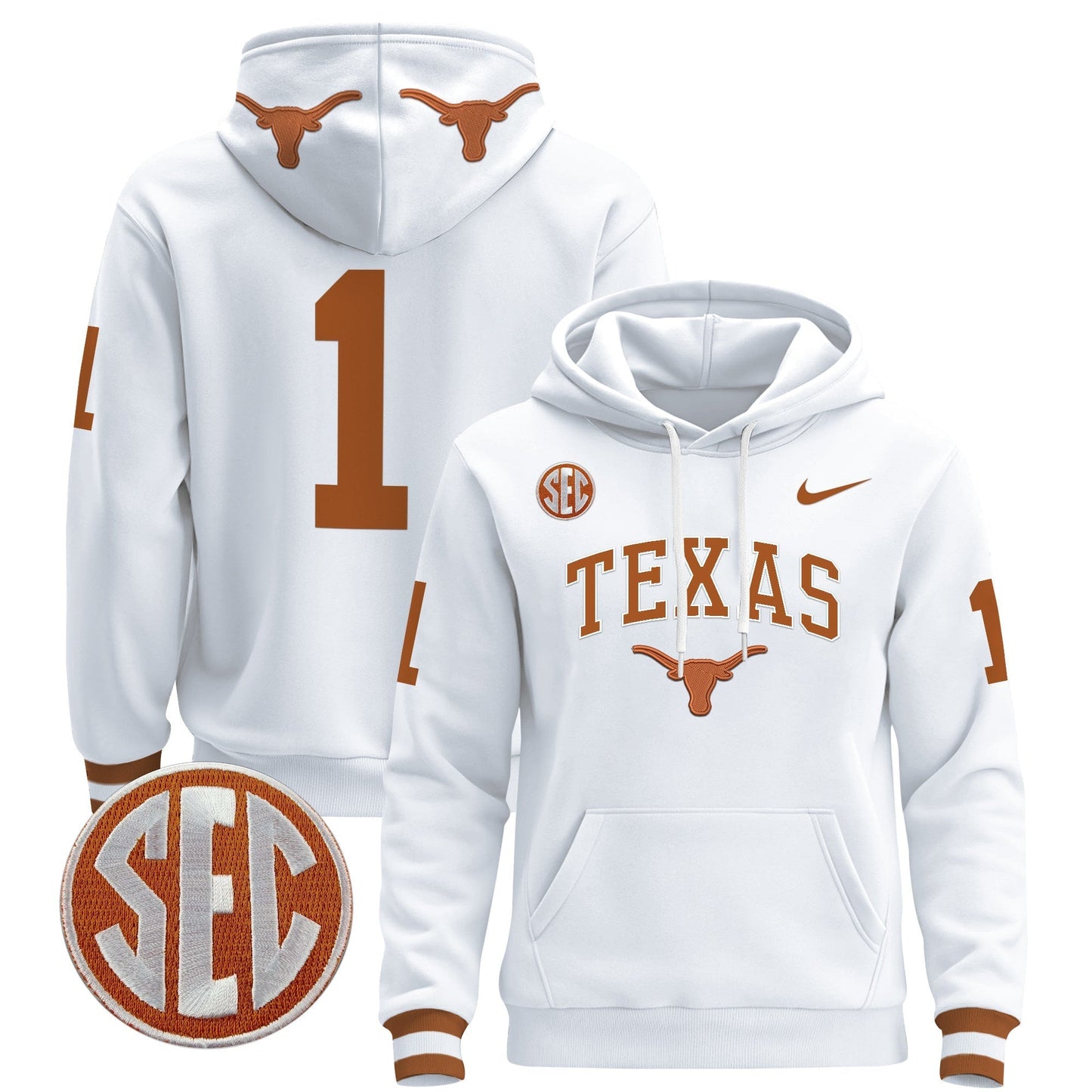TEX 2024 Pullover Hoodie V3 - All Stitched