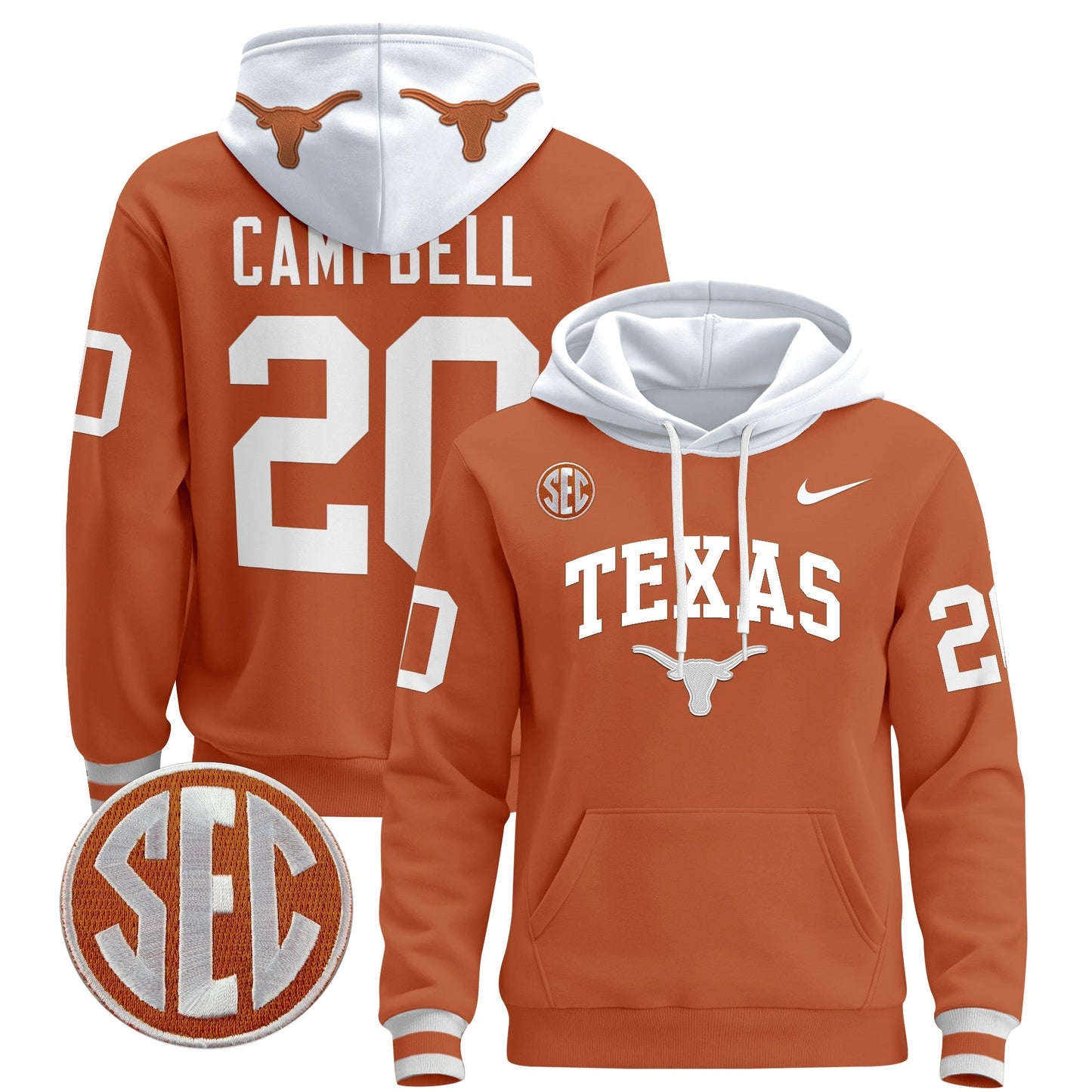 TEX 2024 Pullover Hoodie V3 - All Stitched