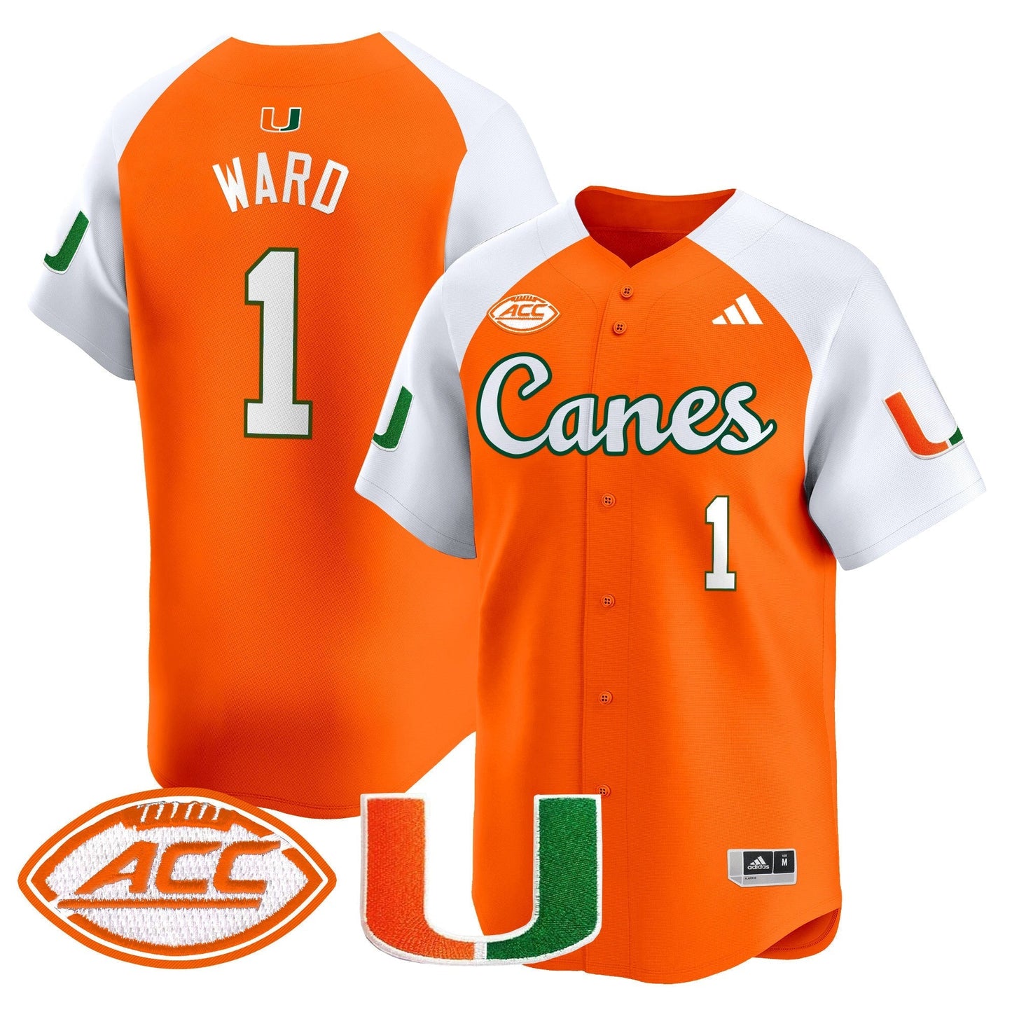 MIA 2024 Vapor Baseball Jersey V2 - All Stitched