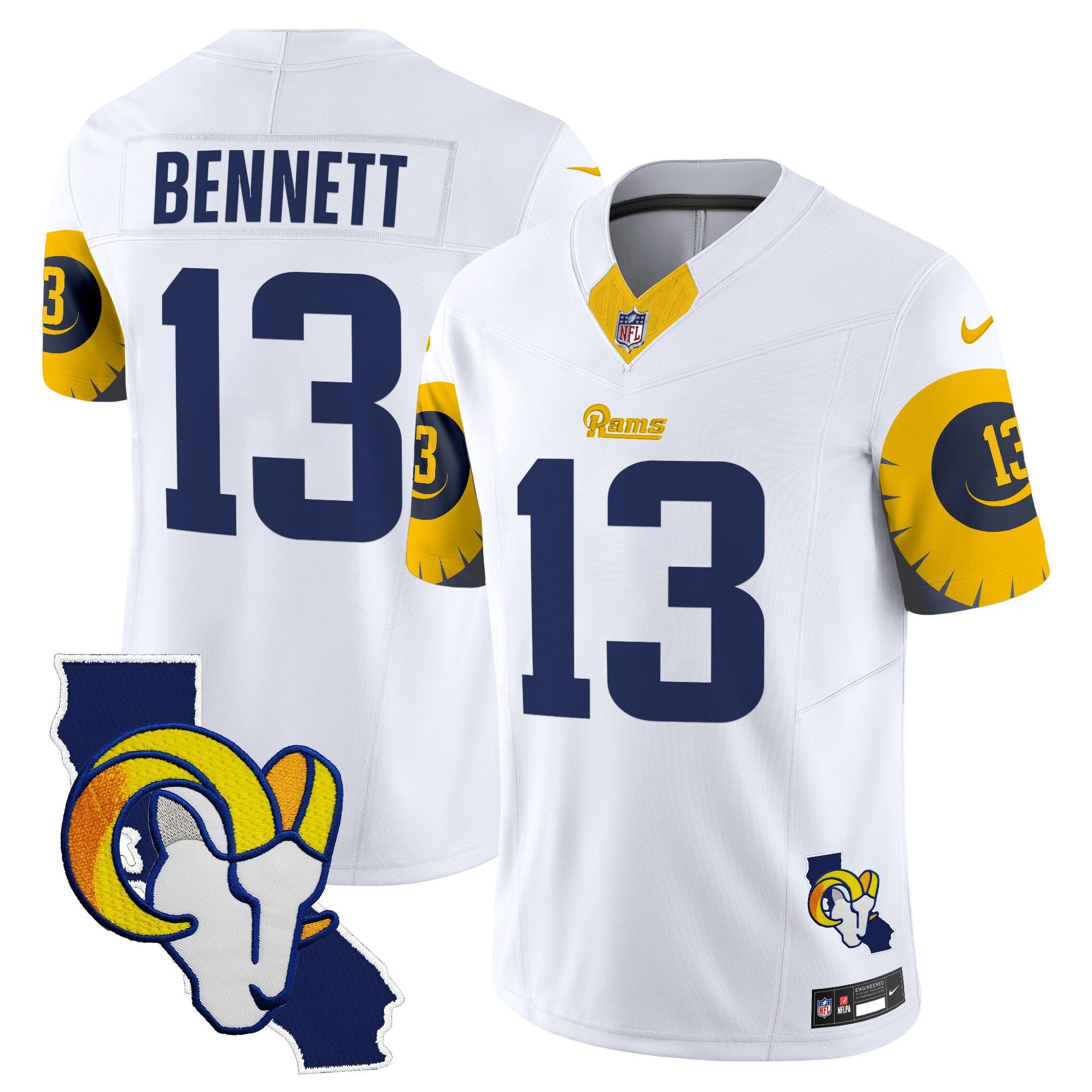 Men's Rams Special Vapor Limited Jersey V2 - All Stitched