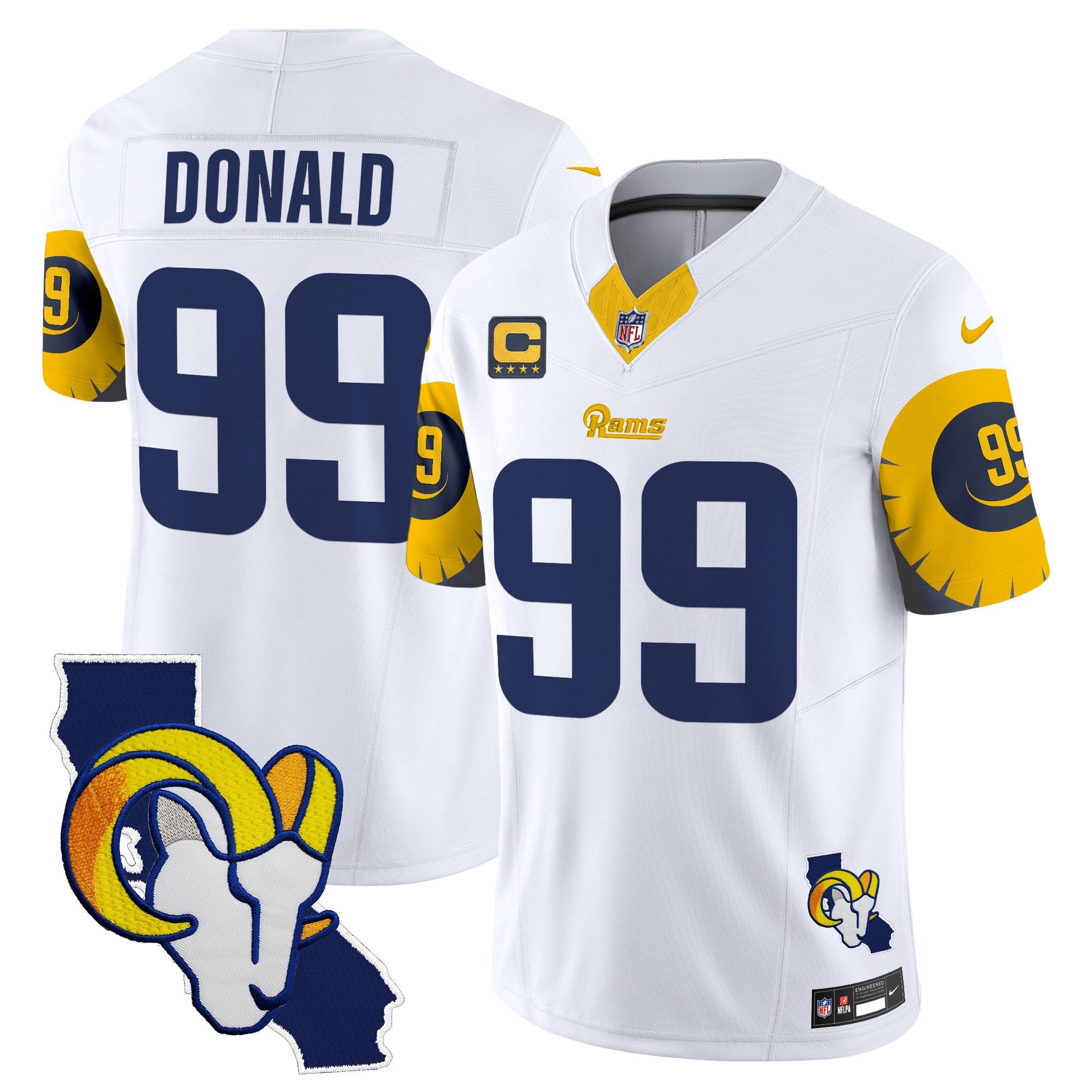 Men's Rams Special Vapor Limited Jersey V2 - All Stitched