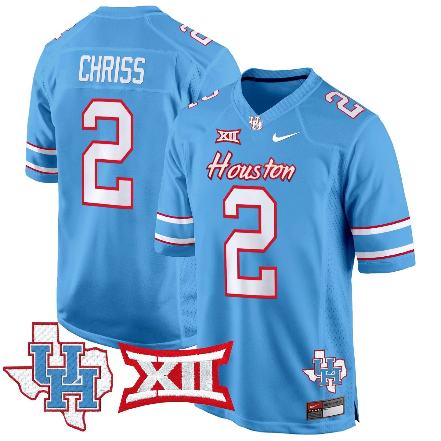HOU 2024 Game Jersey - All Stitched