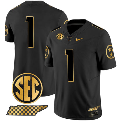 TENN 2024 Gold Vapor Limited Jersey V2 - All Stitched