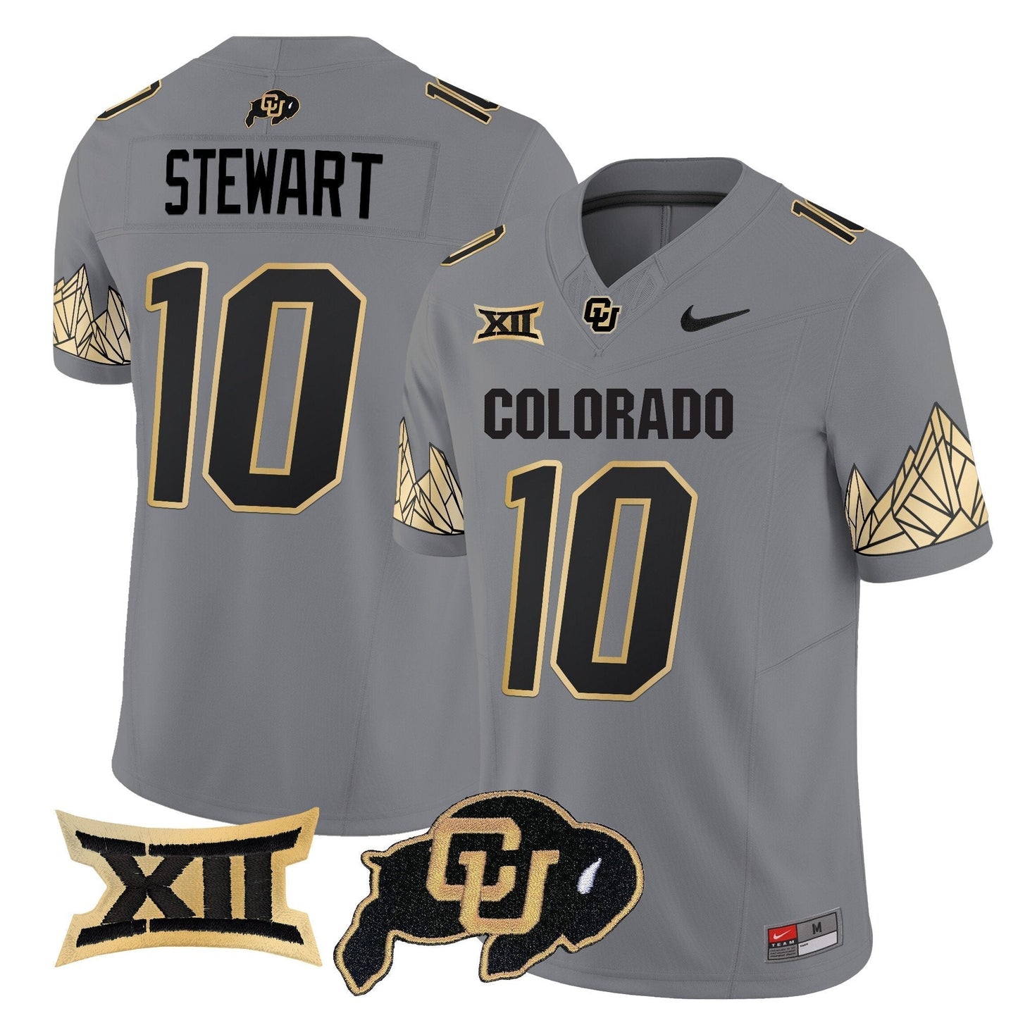 CU Vapor Limited Jersey V4 - Big 12 XII Patch - All Stitched
