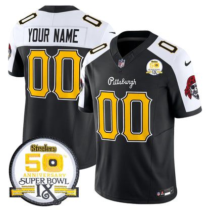 Pittsburgh Steelers 2024 Vapor Limited Custom Jersey - All Stitched