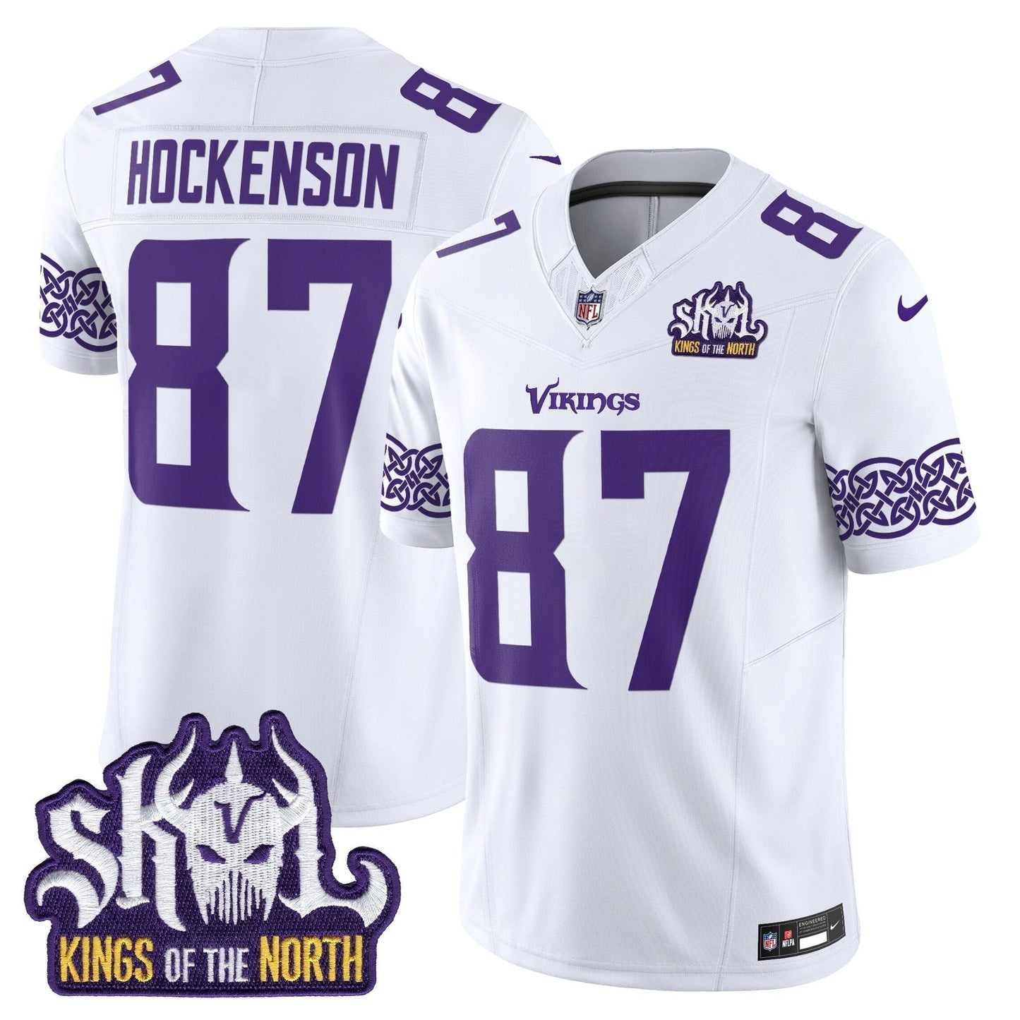 MIN King Of The North Patch Vapor Limited Jersey V2 - All Stitched