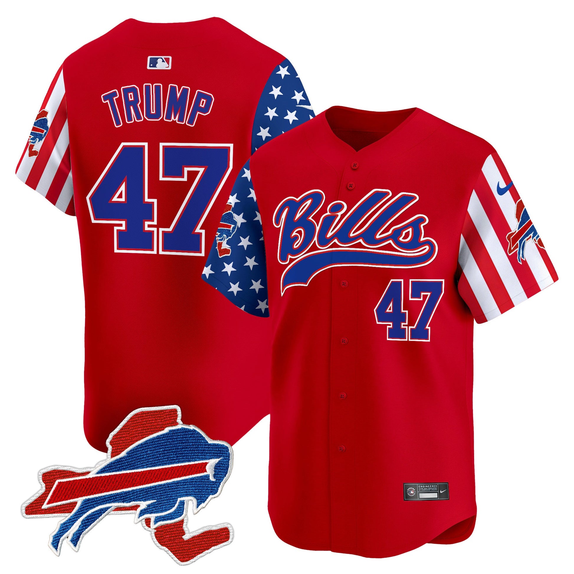 Men's Buffalo Bills 2024 American Style Vapor Baseball Jersey - All Stitched