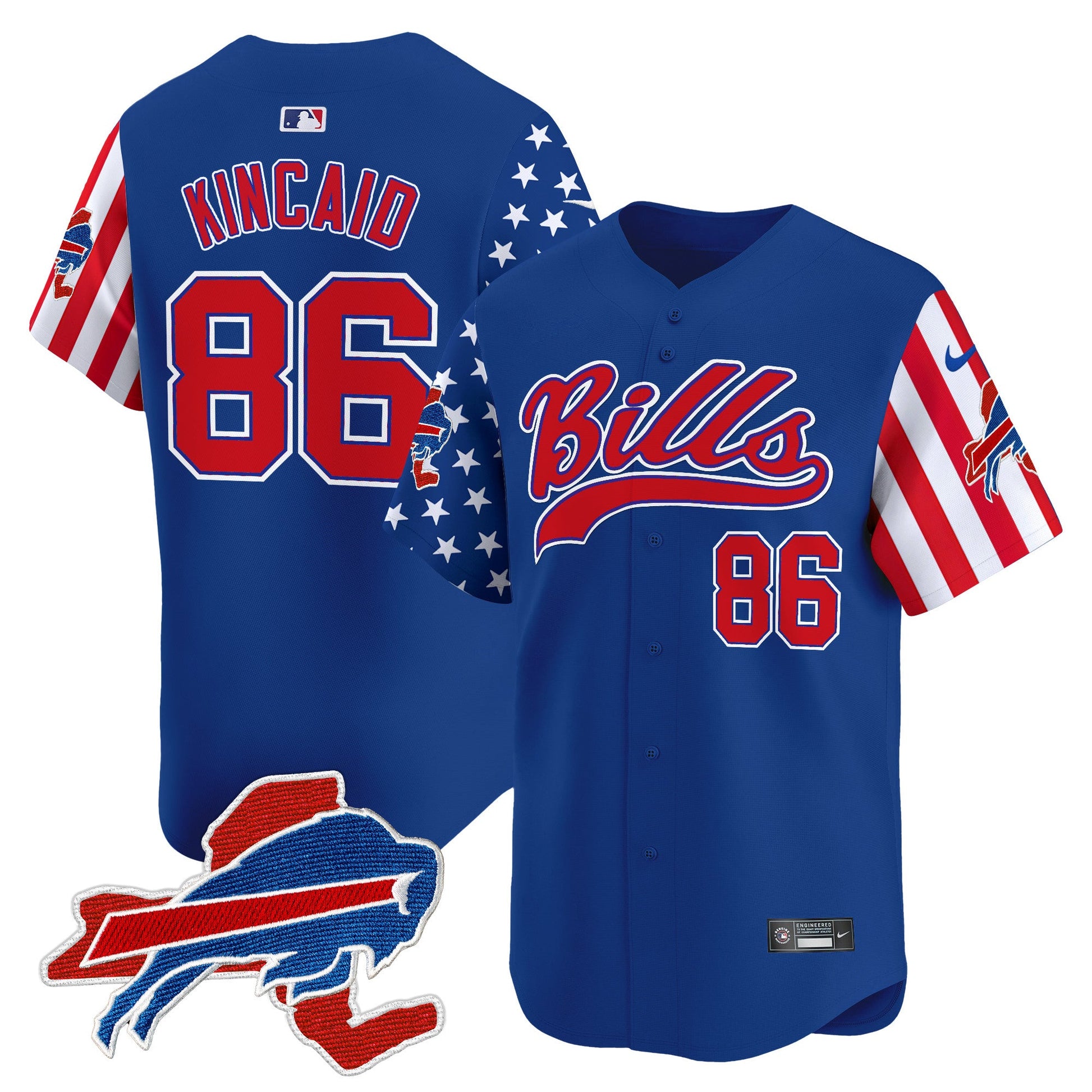 Men's Buffalo Bills 2024 American Style Vapor Baseball Jersey - All Stitched
