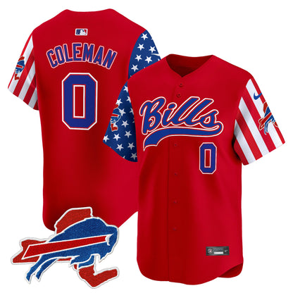 Men's Buffalo Bills 2024 American Style Vapor Baseball Jersey - All Stitched