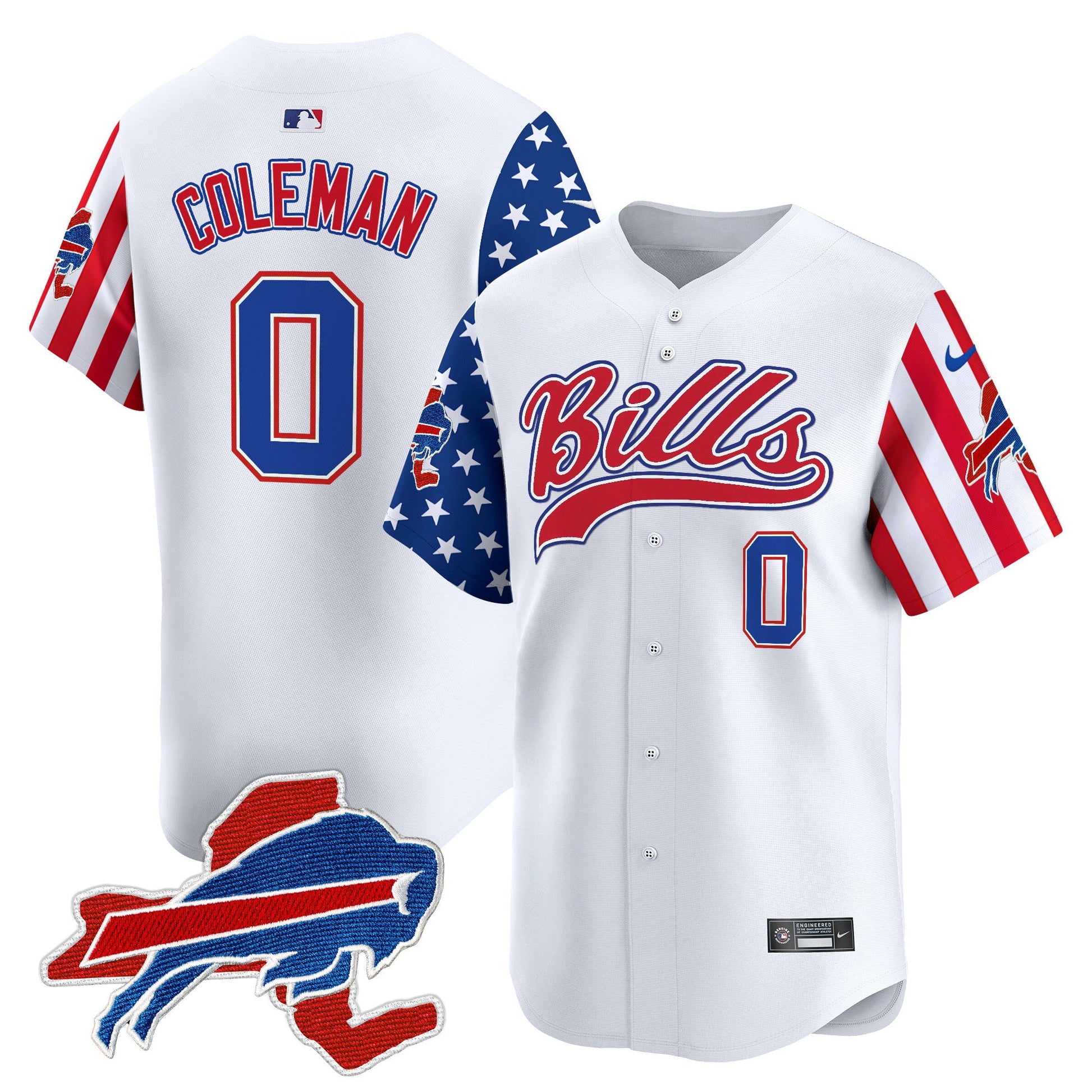 Men's Buffalo Bills 2024 American Style Vapor Baseball Jersey - All Stitched