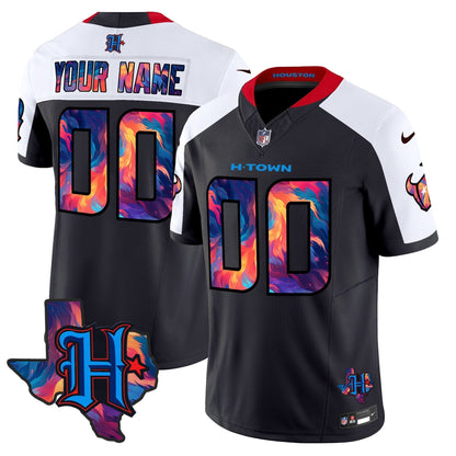 HOU 2024 Special Vapor Limited Custom Jersey - All Stitched