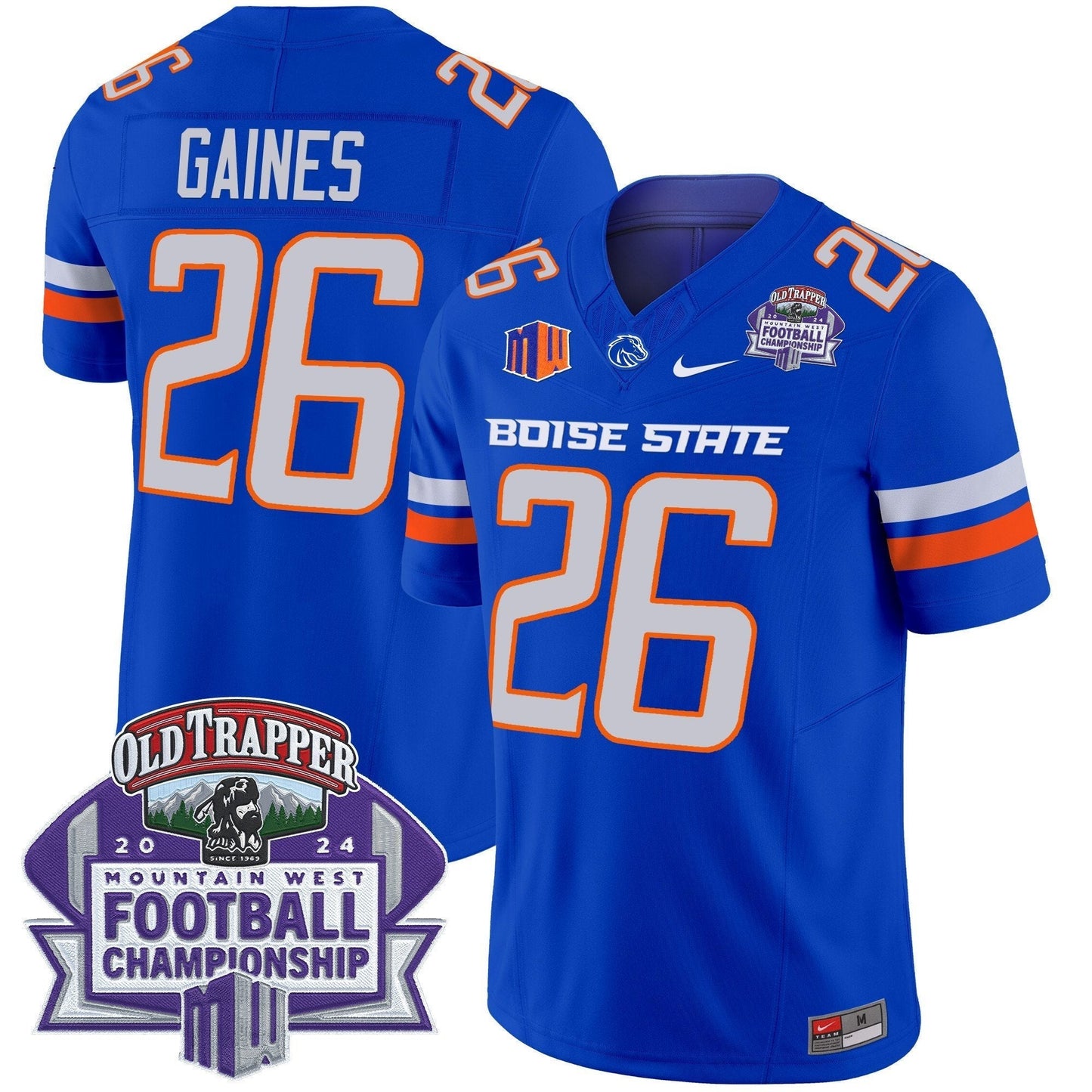 BSU 2024 Championship Vapor Limited Jersey - All Stitched