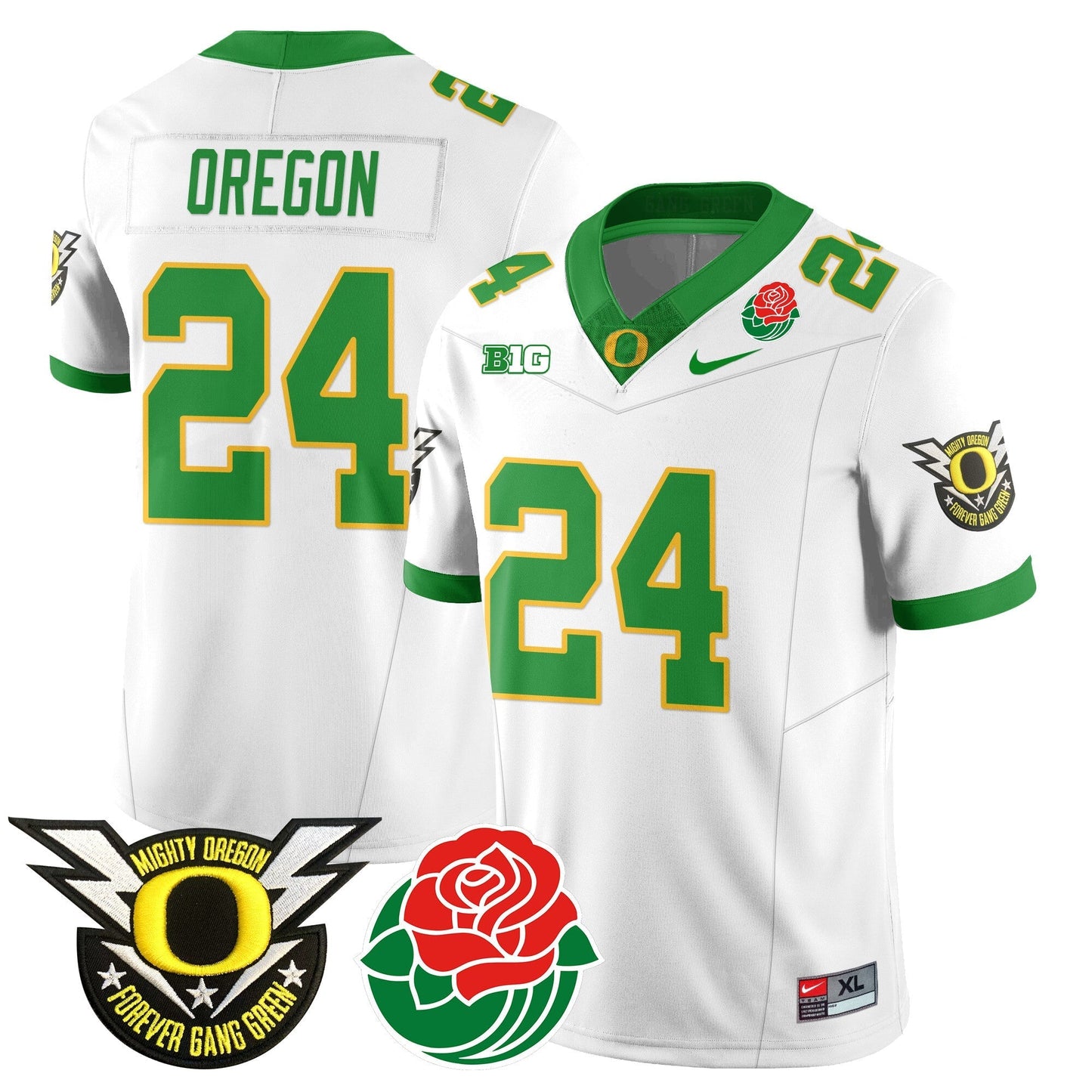 ORE 2024 Rose Bowl Jersey N2 - All Stitched