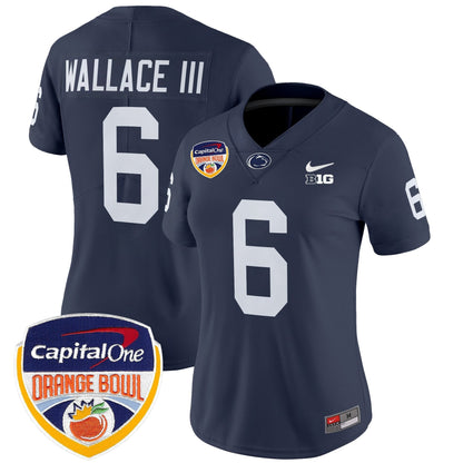 Women's PSU Orange Bowl Patch Vapor Limited Jersey V2 - All Stitched