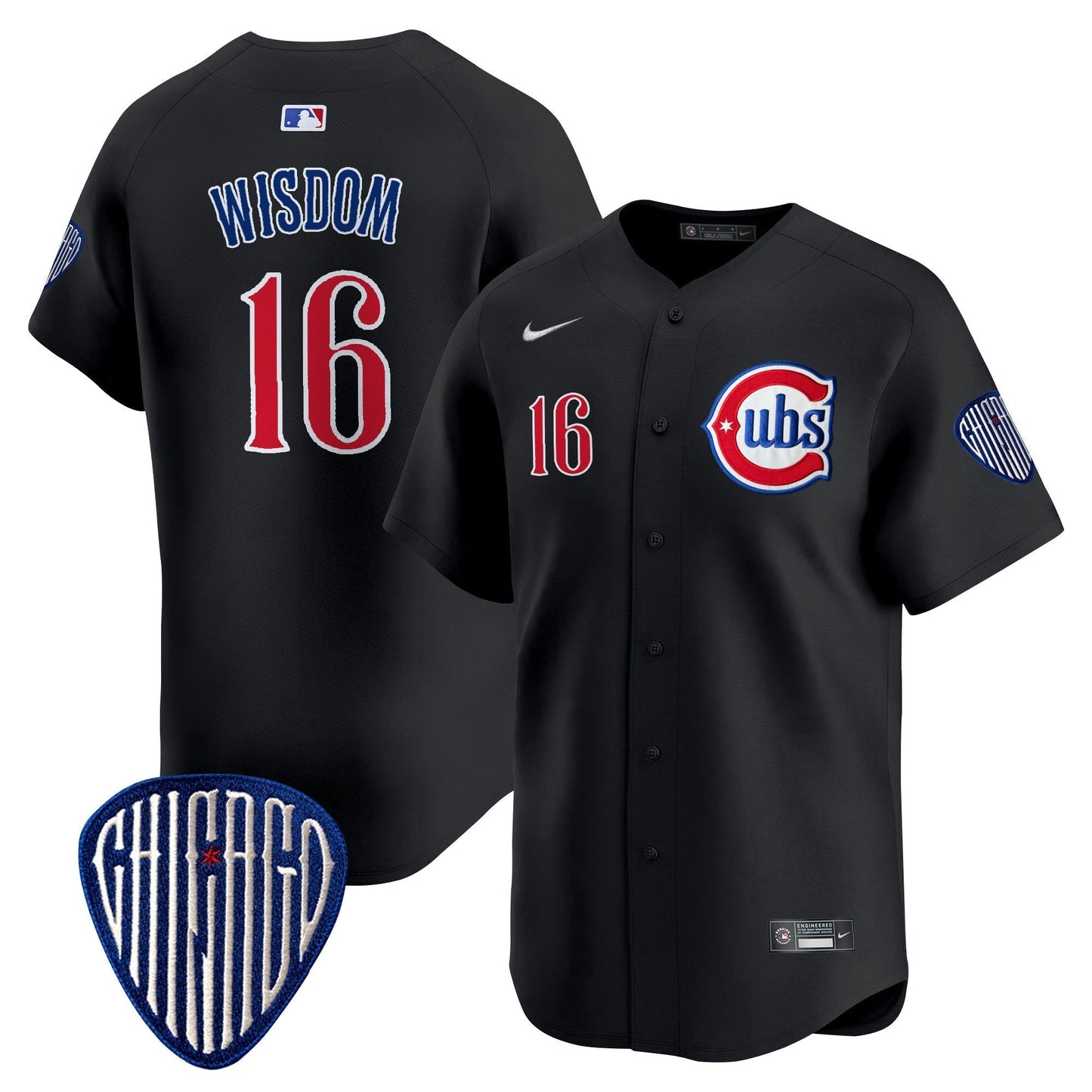 CHC Blue Alternate Vapor Premier Limited Jersey - All Stitched