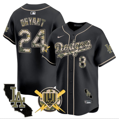 Dodgers Armed Forces Day Vapor Premier Limited Jersey - All Stitched
