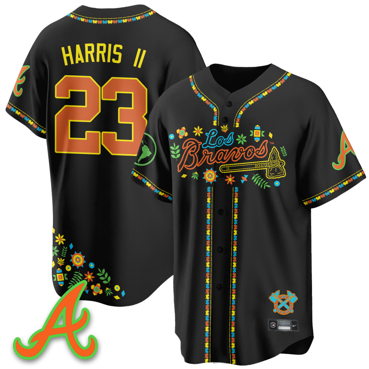 ATL 2025 "Los Bravos" Jersey - All Stitched