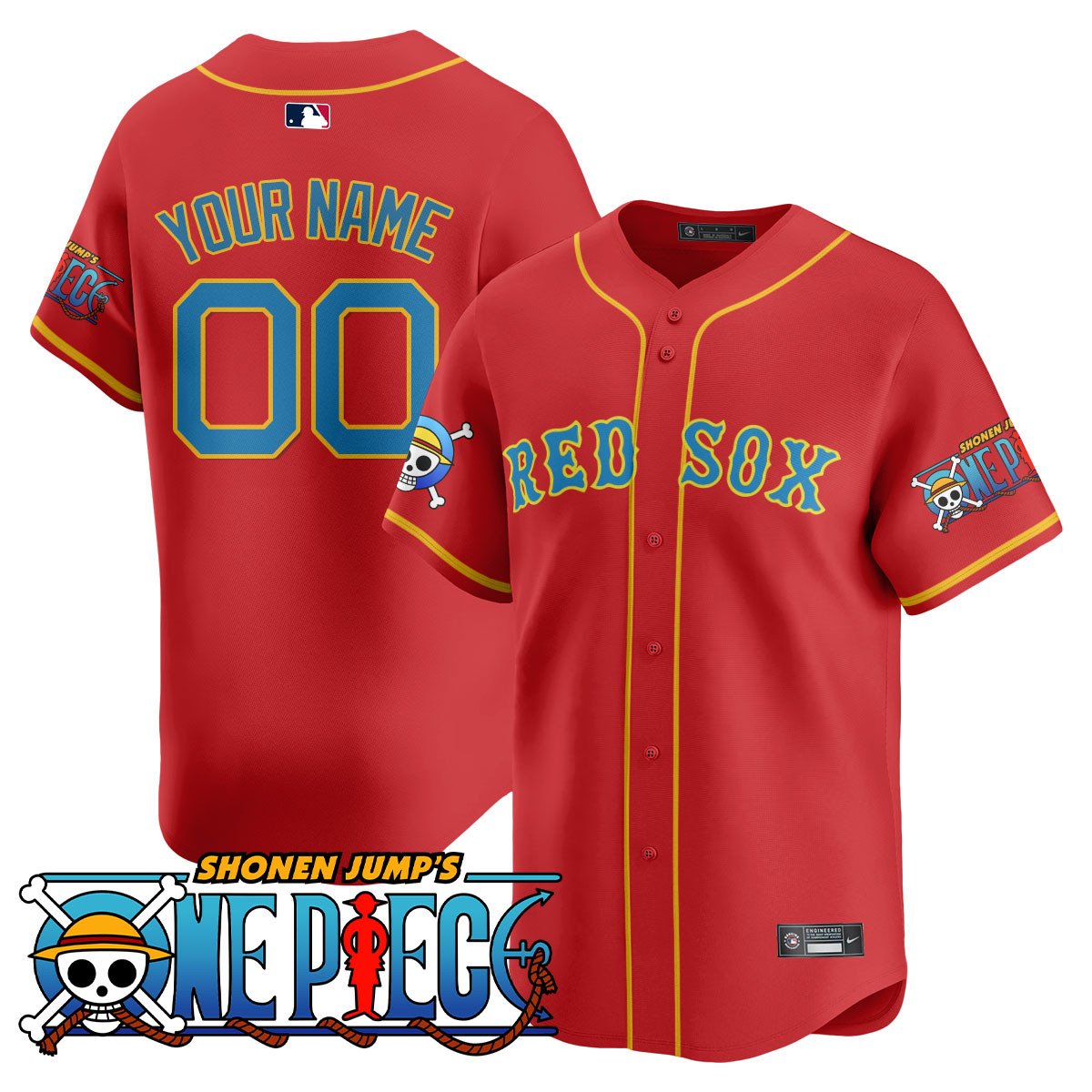 Custom Gender/Name Boston Red Sox OP 2025 Limited Jersey - All Stitched
