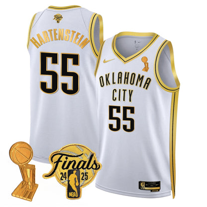 OKC Jersey - Trophy + Final Patch - All Stitched