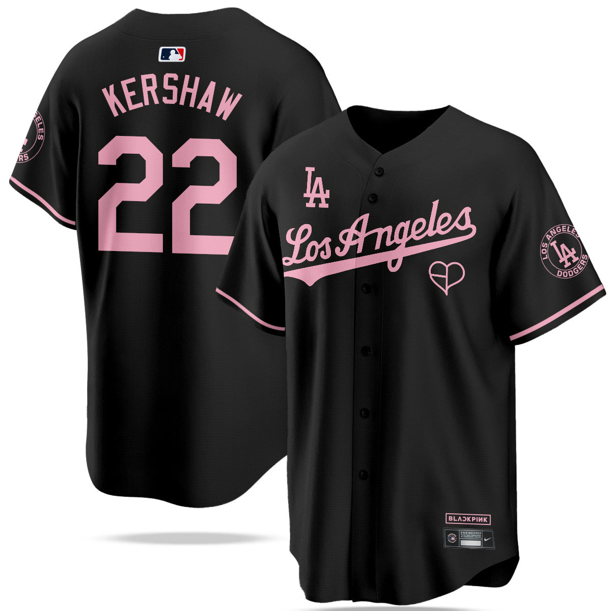 Men's Los Angeles Dodgers BLΛƆKPIИK 2025 Limited Jersey - All Stitched