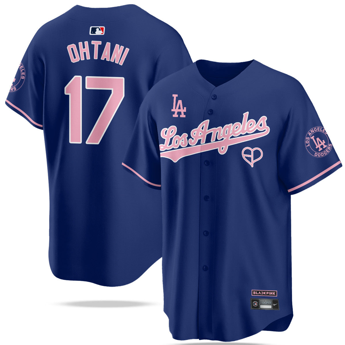 Men's Los Angeles Dodgers BLΛƆKPIИK 2025 Limited Jersey - All Stitched