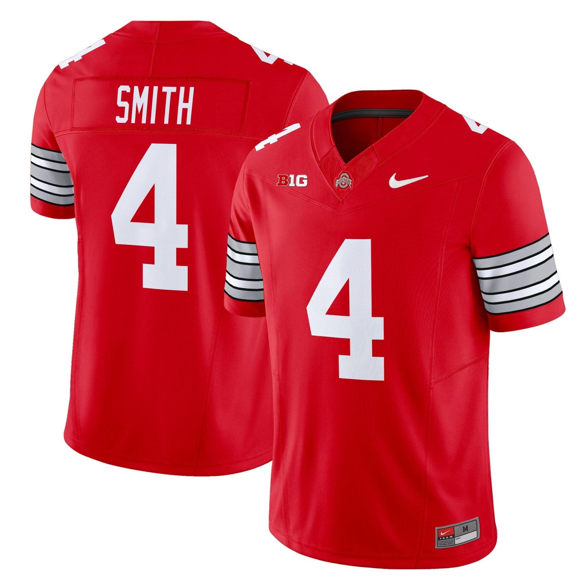 Men's Ohio State Buckeyes 'Heritage Stripe' 2025/26 Vapor Limited Jersey - All Stitched