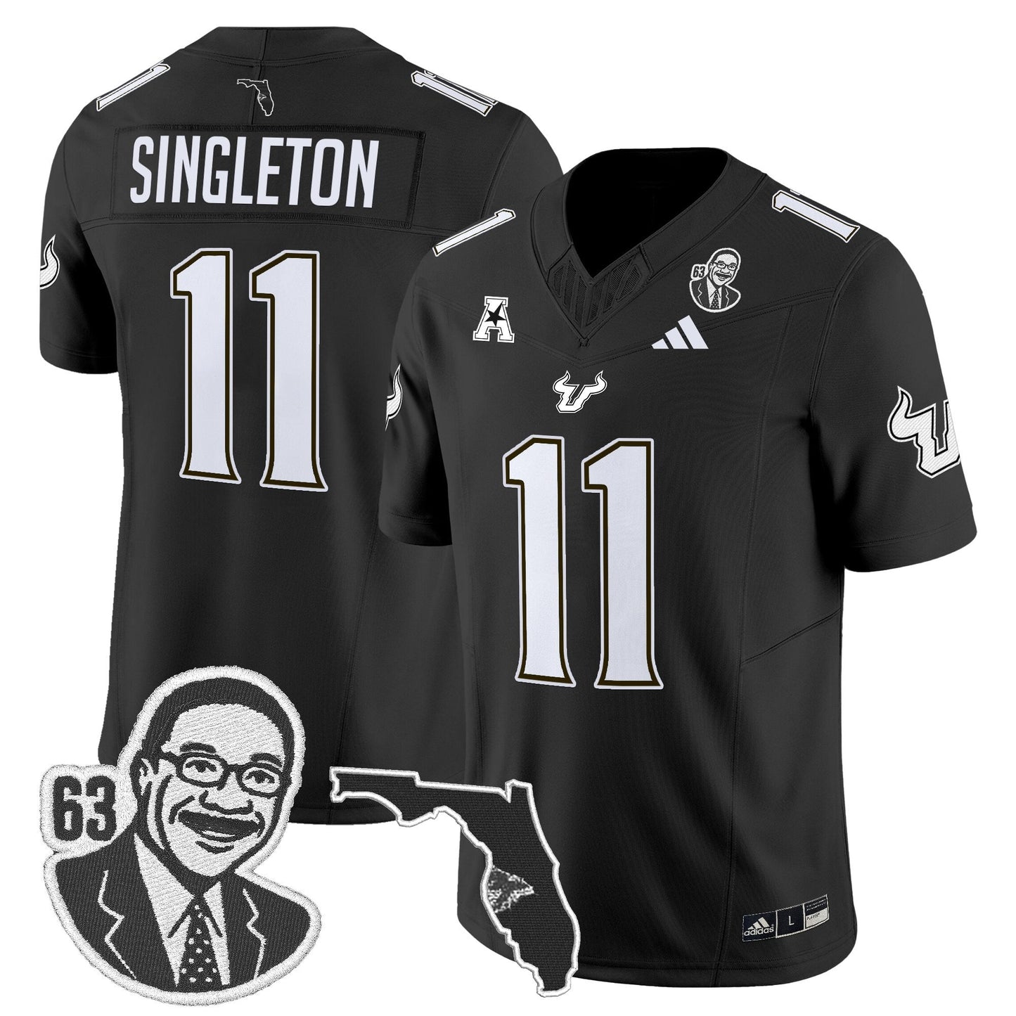Men's South Florida Bulls 'Lee Roy Selmon Legacy Edition' Vapor Limited Jersey - All Stitched