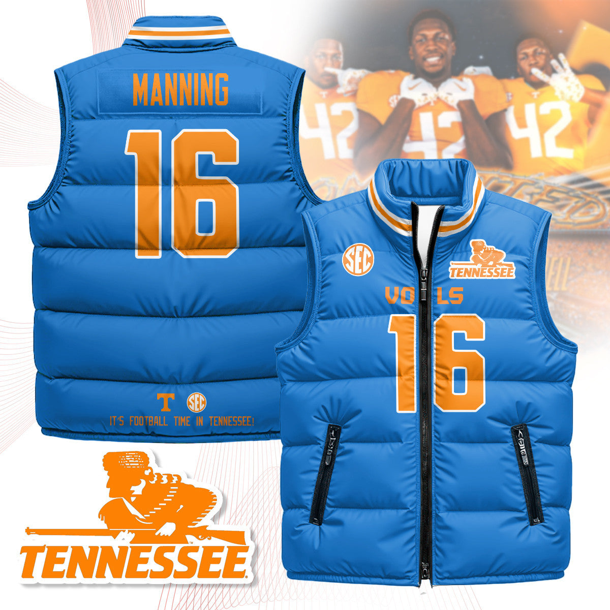 TENN Unisex Puffer Vest