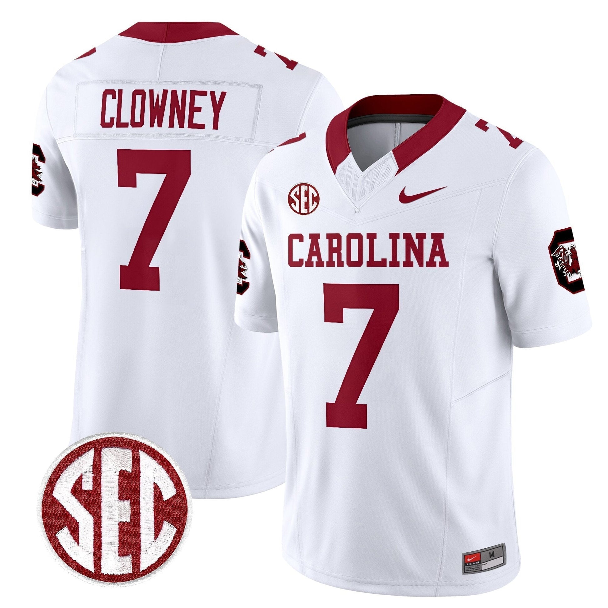 Men's South Carolina Gamecocks 1980 Throwback Vapor Limited Jersey – Rebrand 2026 – All Stitched