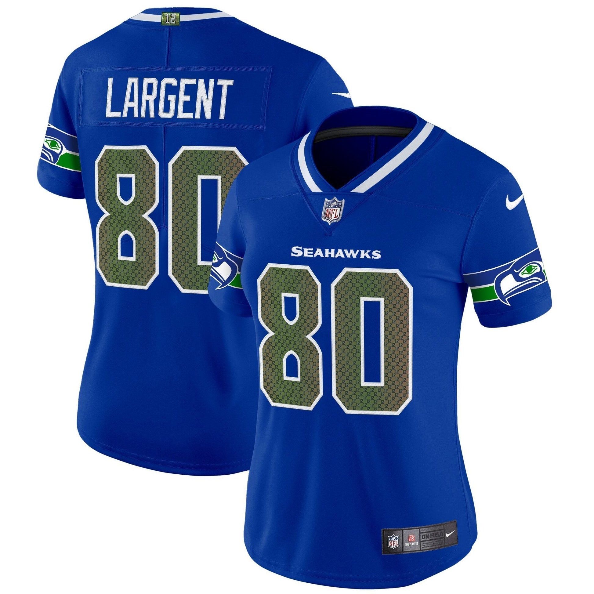 Women's Seattle Seahawks 2025 "Rivalries" Vapor Limited Jersey - All Stitched