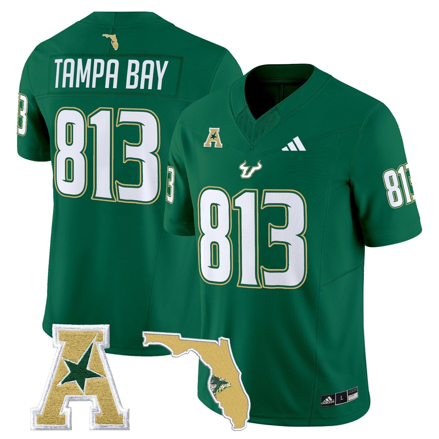 Men's South Florida Bulls 2025 Vapor Limited Jersey - All Stitched