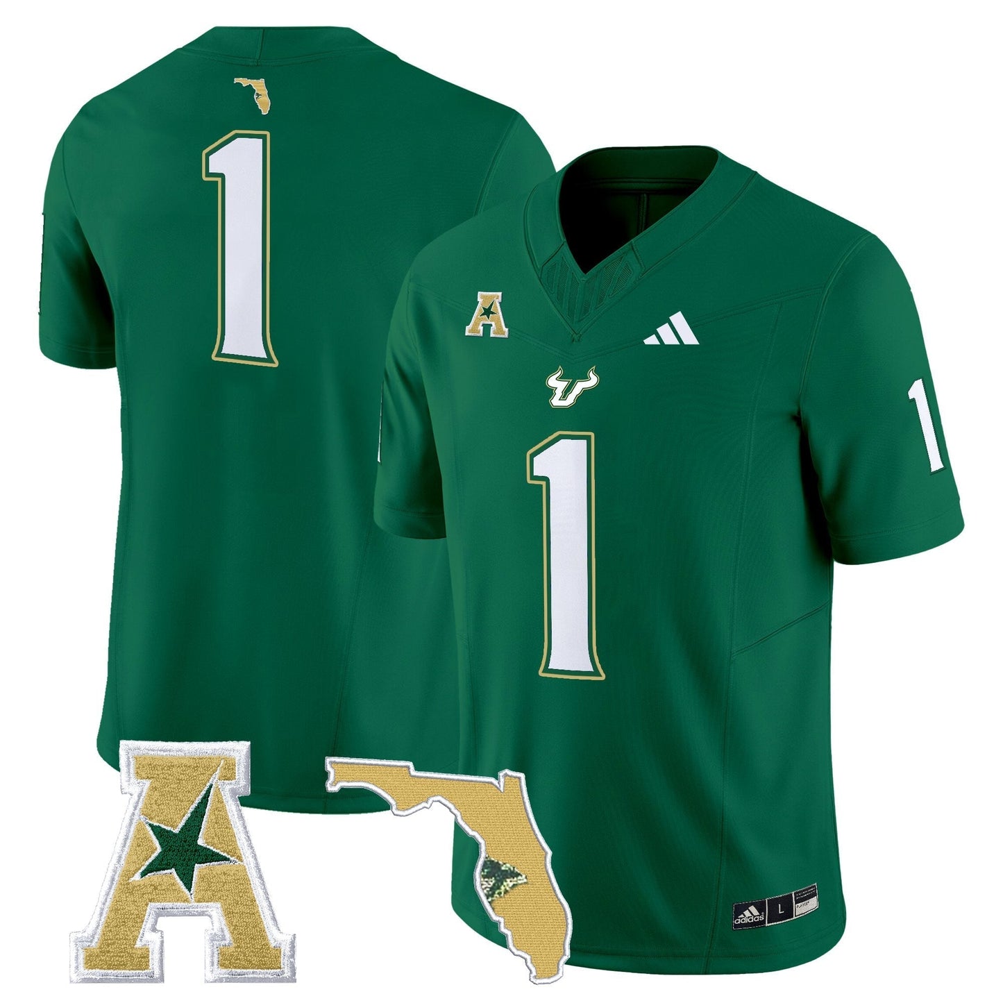 Men's South Florida Bulls 2025 Vapor Limited Jersey - All Stitched