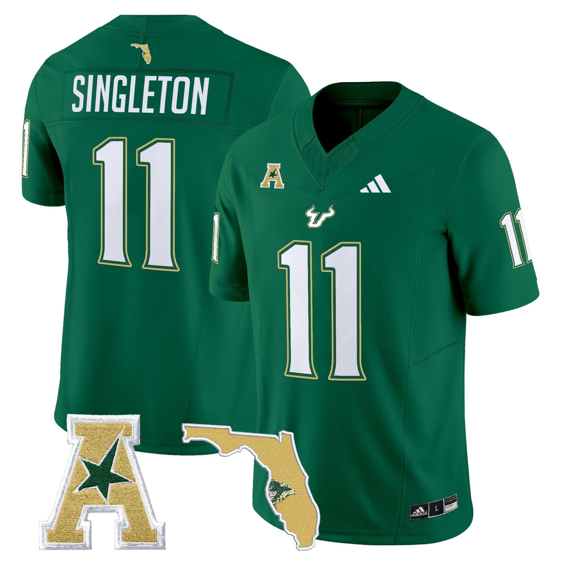 Men's South Florida Bulls 2025 Vapor Limited Jersey - All Stitched