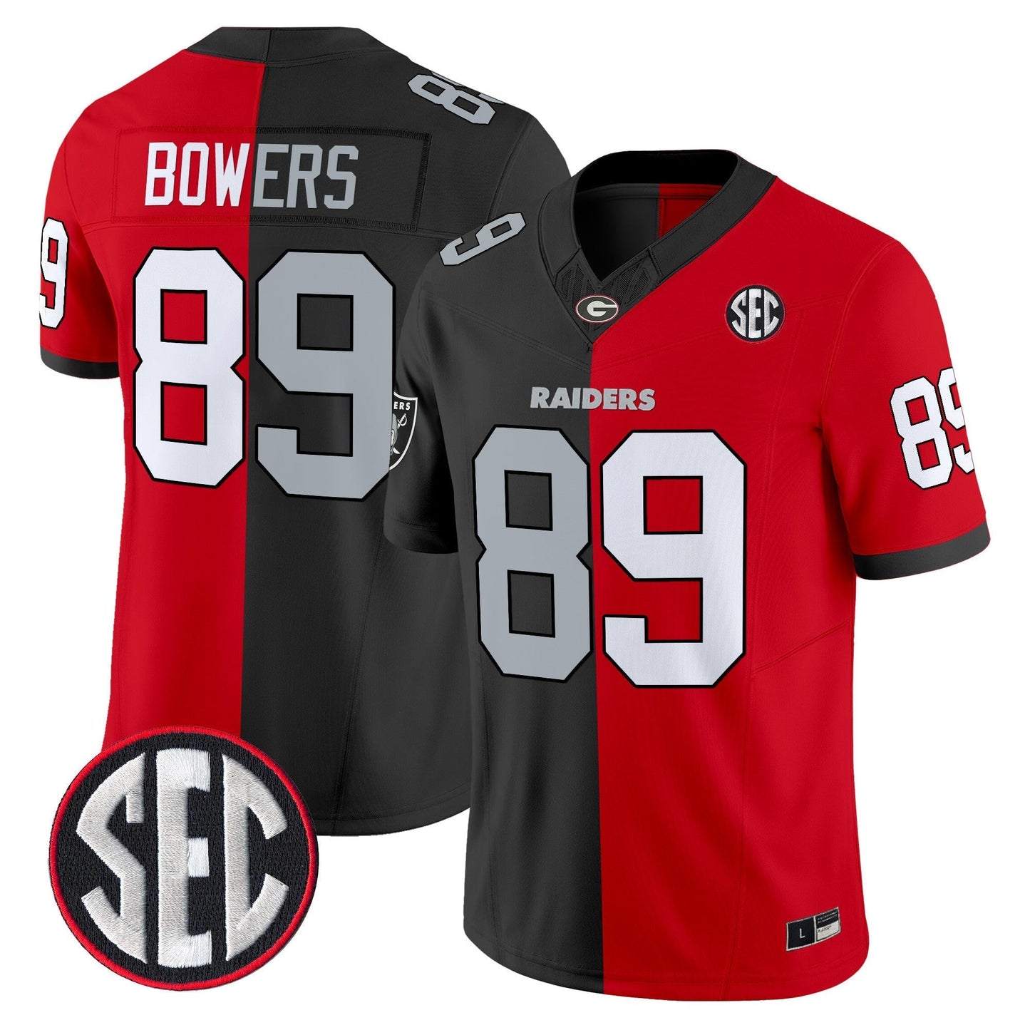 Brock Bowers Split Vapor Limited Jersey - All Stitched