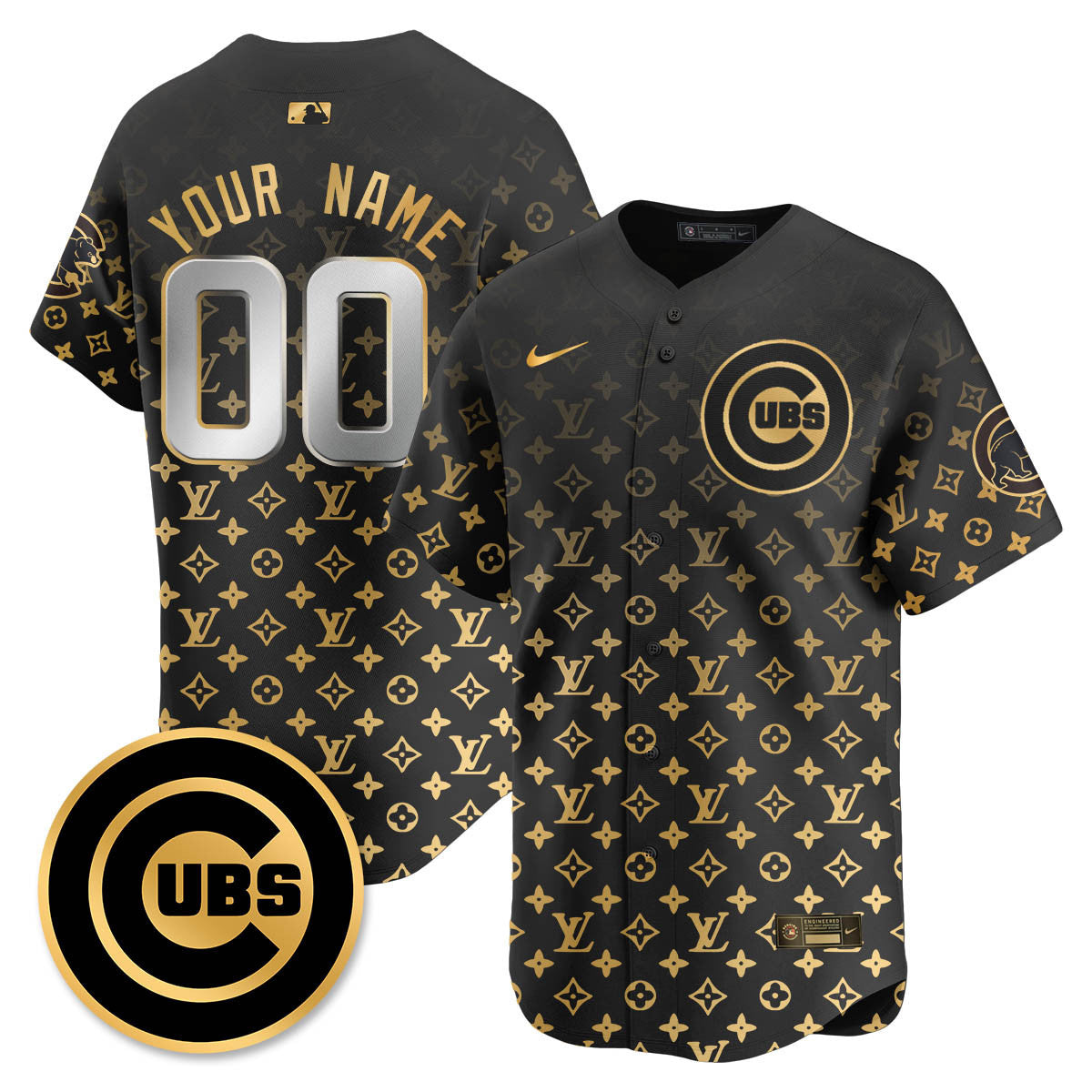 Custom Chicago Cubs Luxury Jersey