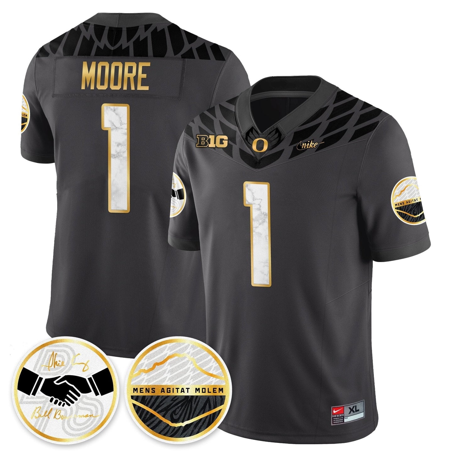 Oregon Ducks 2025 "Shoe Duck" Jersey - All Stitched