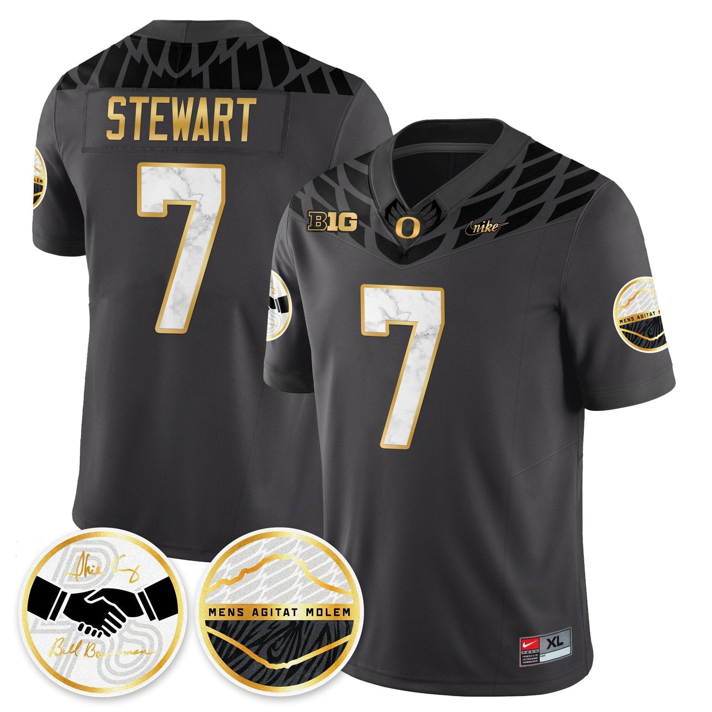 Oregon Ducks 2025 "Shoe Duck" Jersey - All Stitched