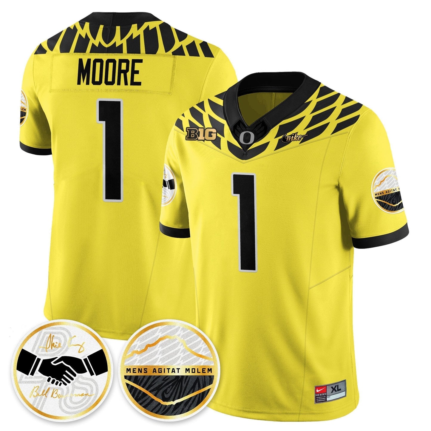 Oregon Ducks 2025 "Shoe Duck" Jersey - All Stitched