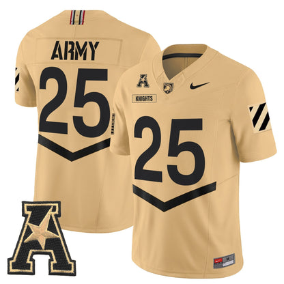 Men's Army Black Knights 2025 Vapor Limited Jersey - All Stitched