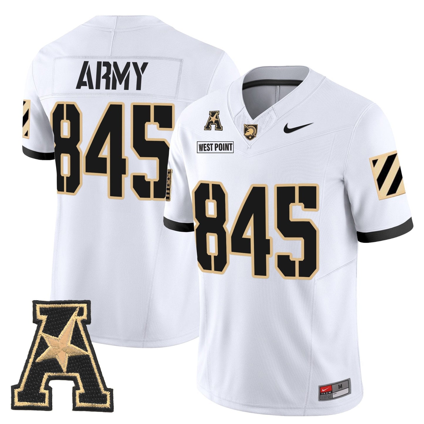 Men's Army Black Knights 2025 Vapor Limited Jersey - All Stitched