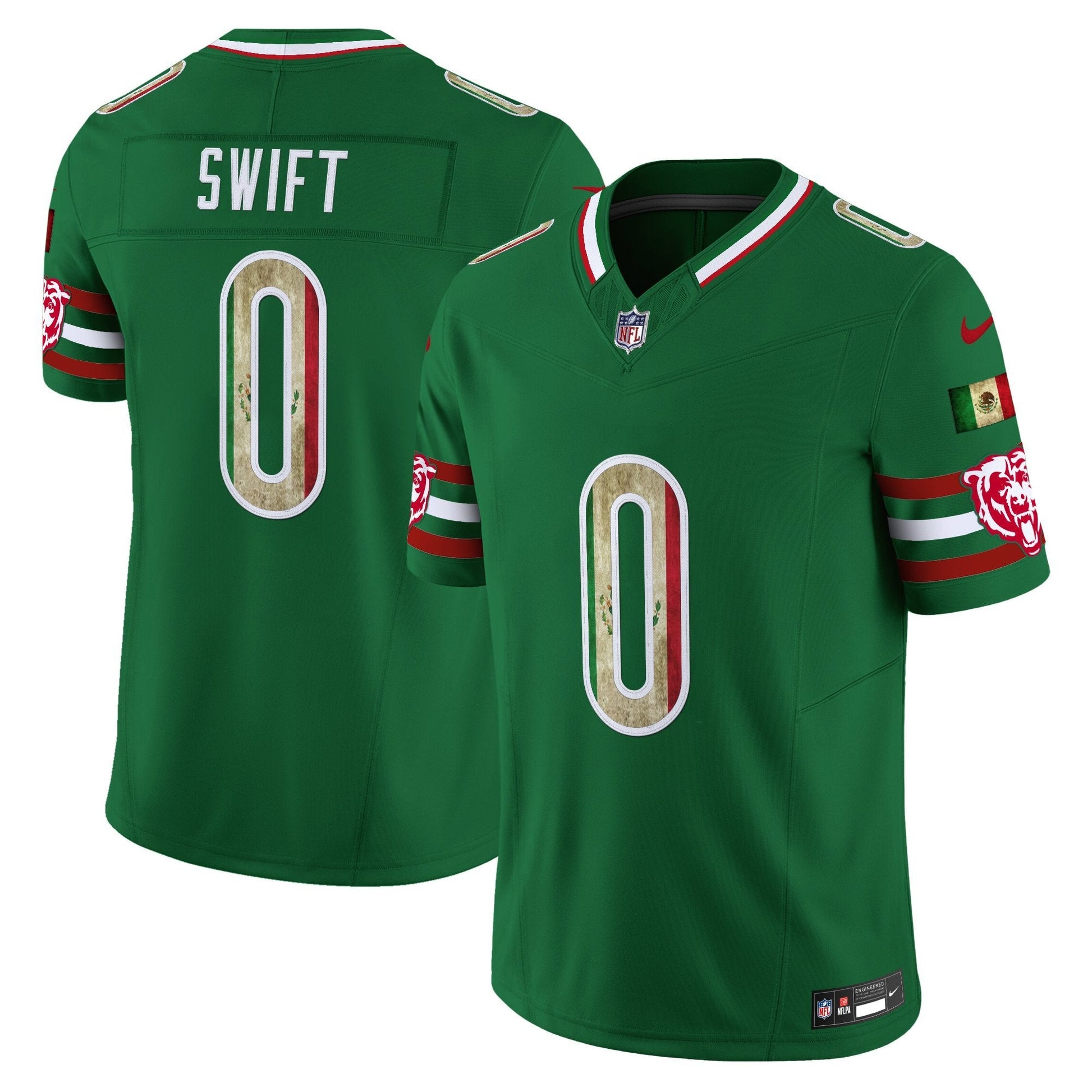 Men's Chicago Bears Mexico Vapor Limited Jersey - All Stitched
